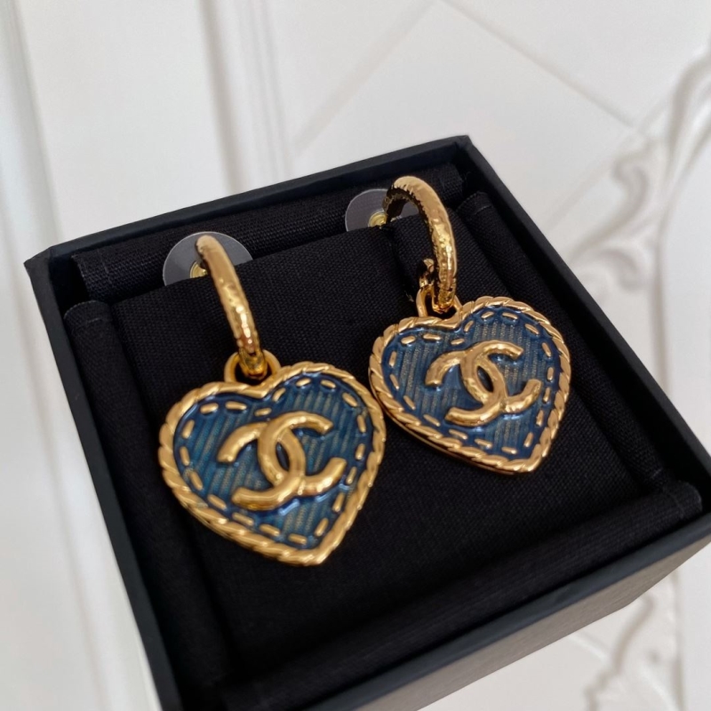 Ch*el earrings